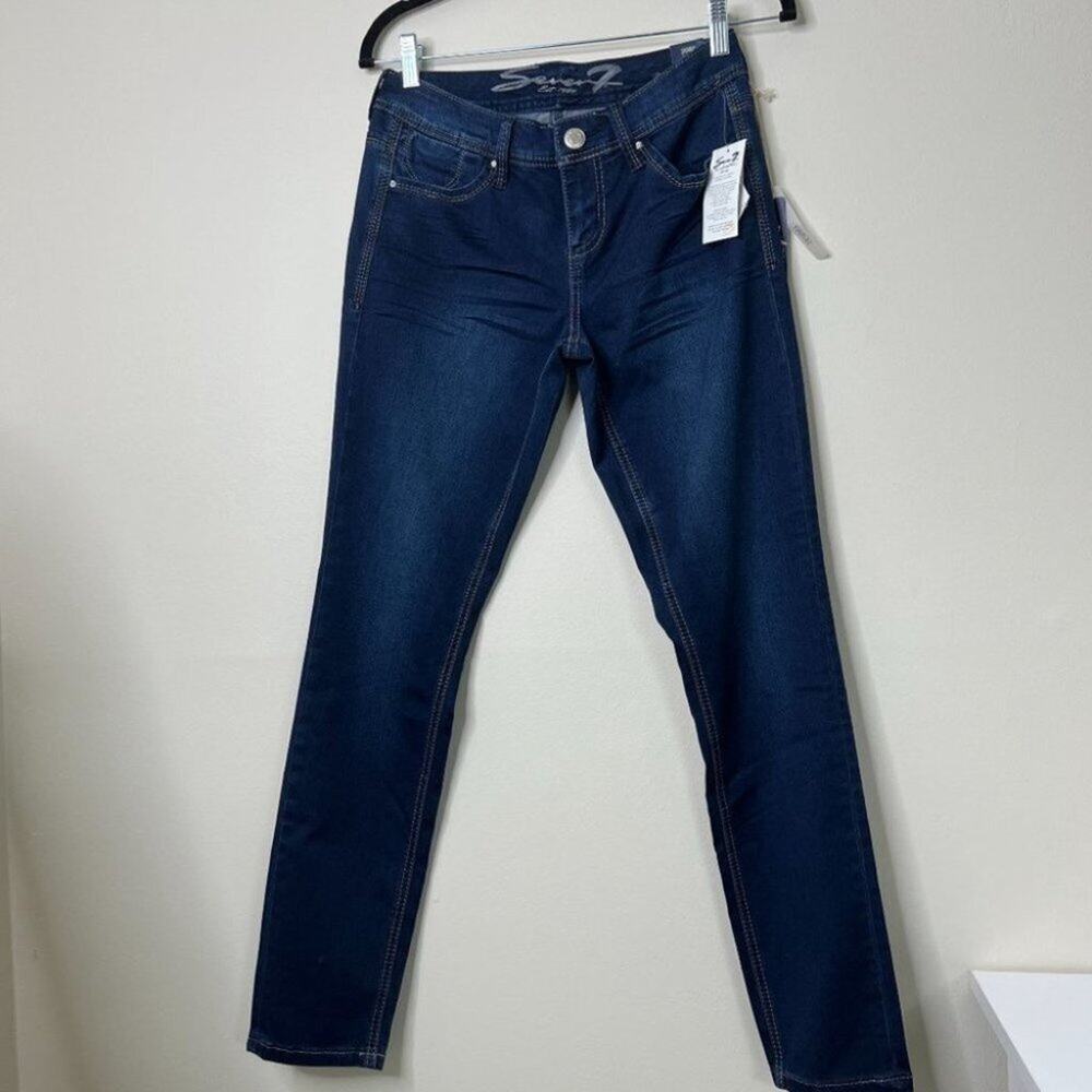 Seven 7 Jeans Skinny Jeans  Sz 28 - Picture 4 of 8